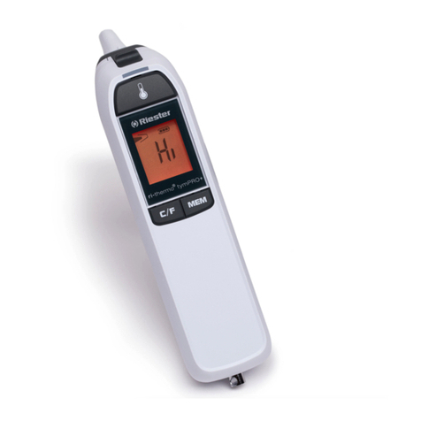 TaiDoc Technology Corporation Riester ri-thermo tymPRO Operation instructions