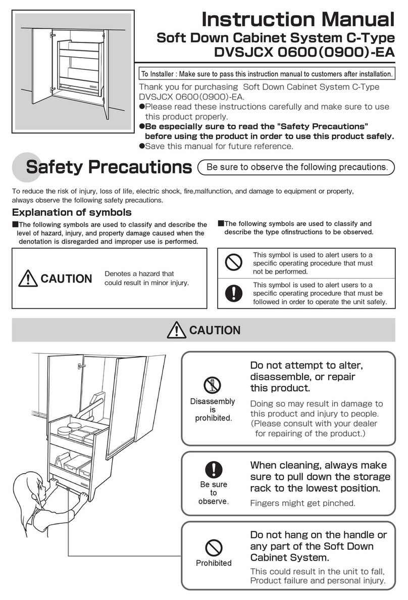 Richelieu DVSJCX 0600-EA instruction manual