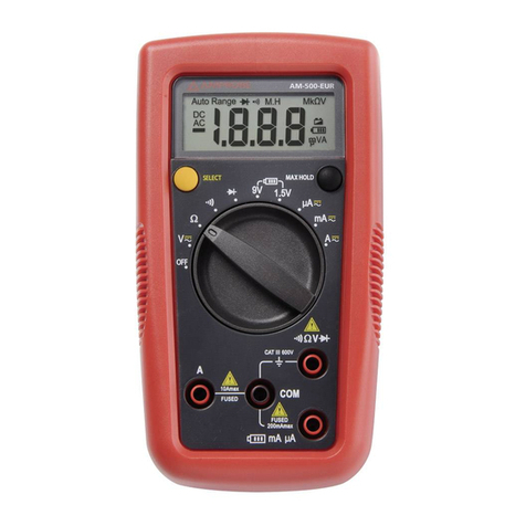 METER AM-500 quick start guide