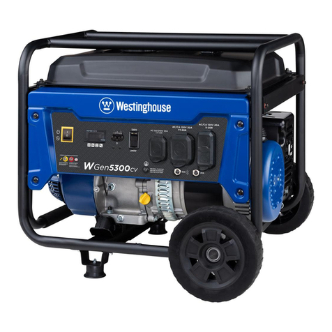 Westinghouse WGen5300cv User manual