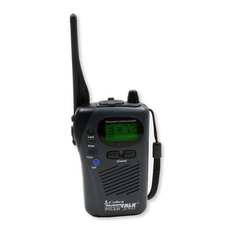 Cobra MicroTalk PMR250 User manual
