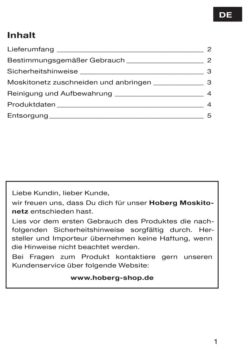 Hoberg 07660 manual