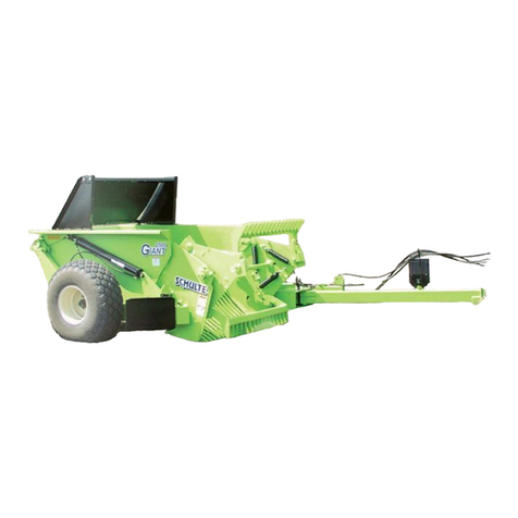 Alamo Schulte 2500 Giant OPERATOR’S MANUAL WITH PARTS LISTING Alamo Schulte 2500 Giant OPERATOR’S MANUAL WITH PARTS LISTING