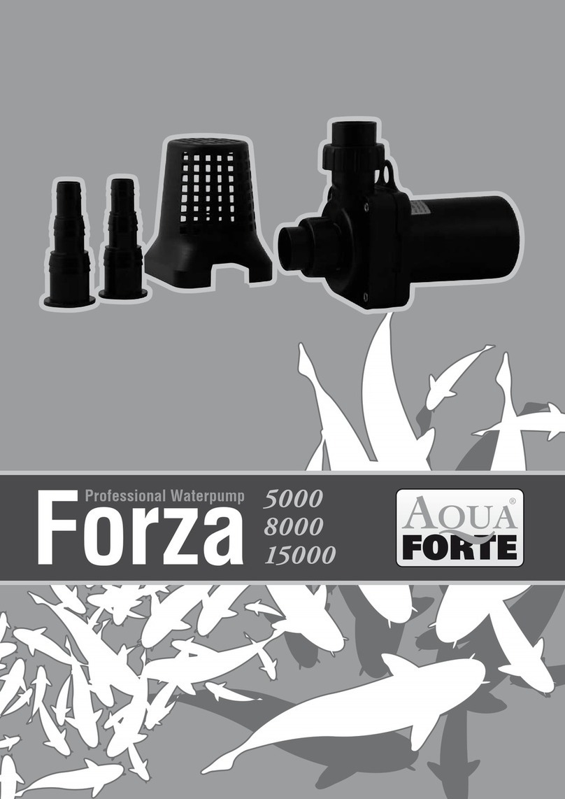 AQUA FORTE Forza 5000 manual