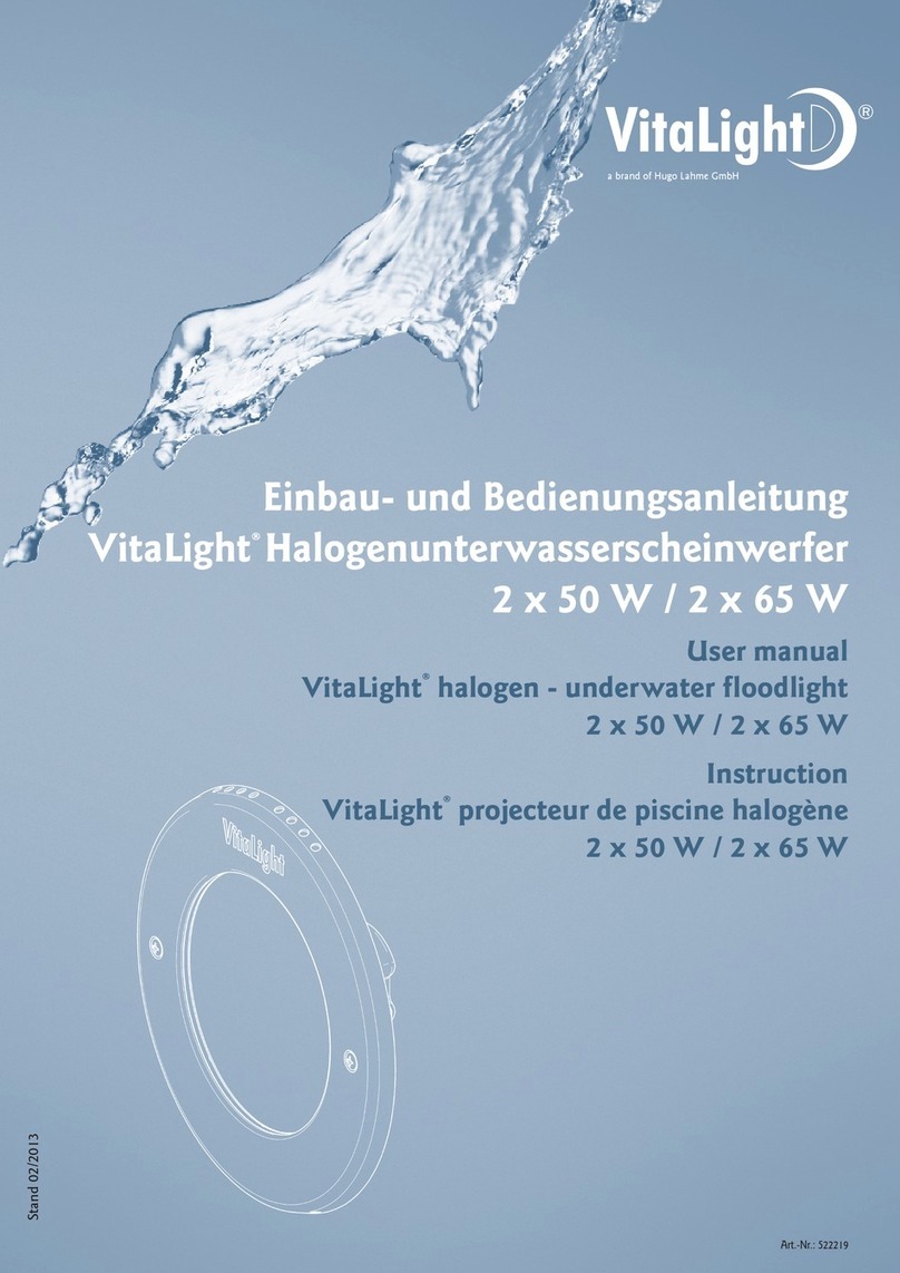 Hugo Lahme VitaLight 2 x 50 W user manual