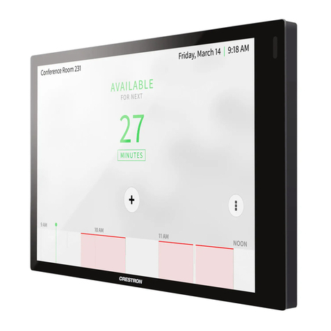 Crestron TSS-770 User manual