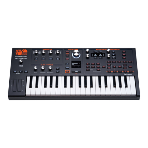 ASM Polytouch HYDRASYNTH EXPLORER User manual