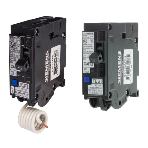 Siemens AFCI Troubleshooting Card