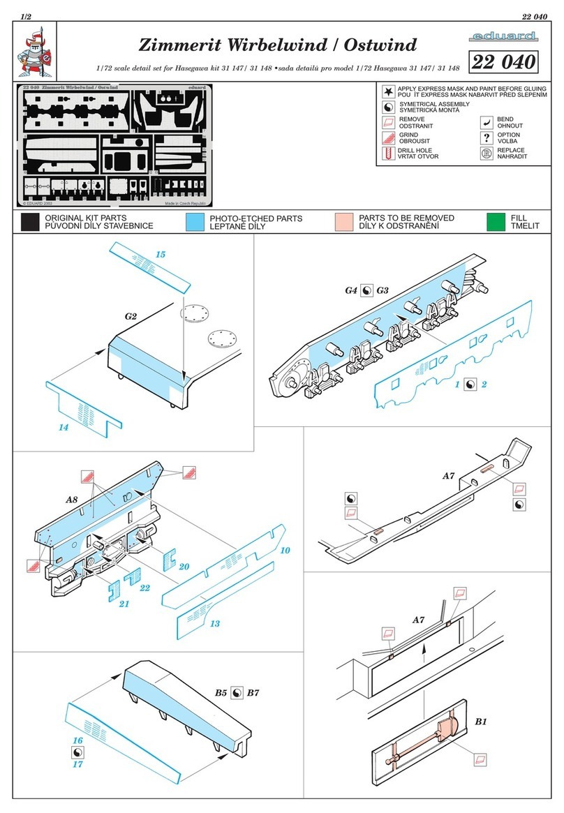 Eduard Zimmerit Wirbelwind / Ostwind User manual Eduard Zimmerit Wirbelwind / Ostwind User manual
