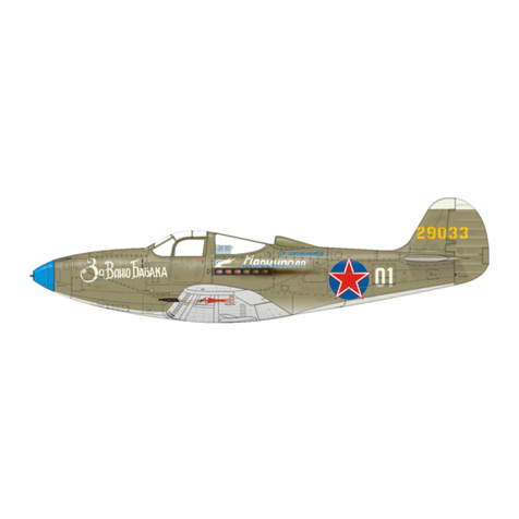 Eduard WEEKEND P-39N Airacobra User manual
