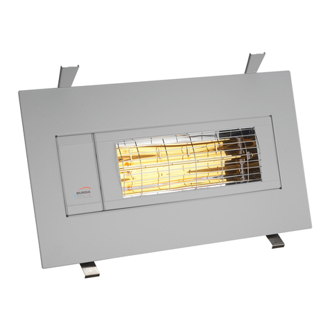 Burda BHSF1524 Installation and operating instructions