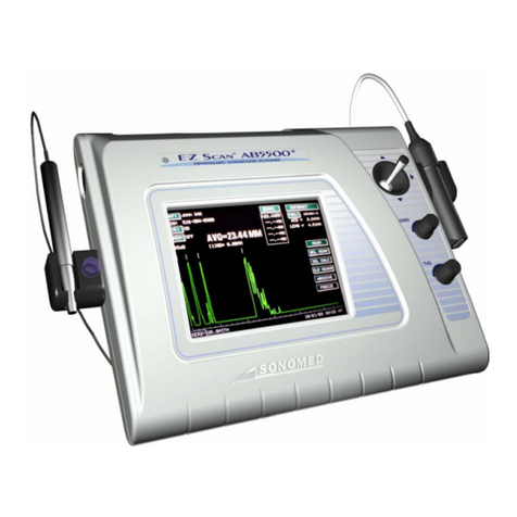 Sonomed E-Z Scan 5500+ Series Operator's manual