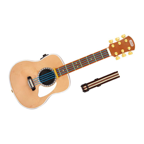MGA Entertainment Little Tikes My Real Jam Acoustic Guitar quick start guide