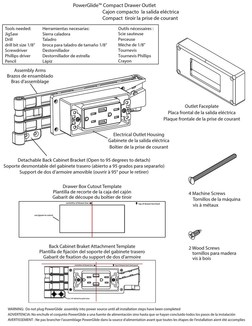 Richelieu PowerGlide quick start guide