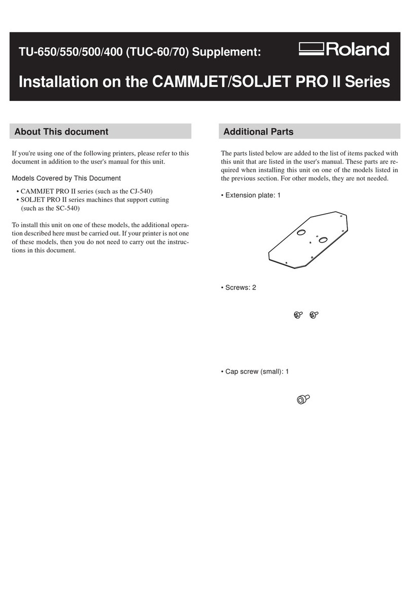 Roland CJ-540 User manual