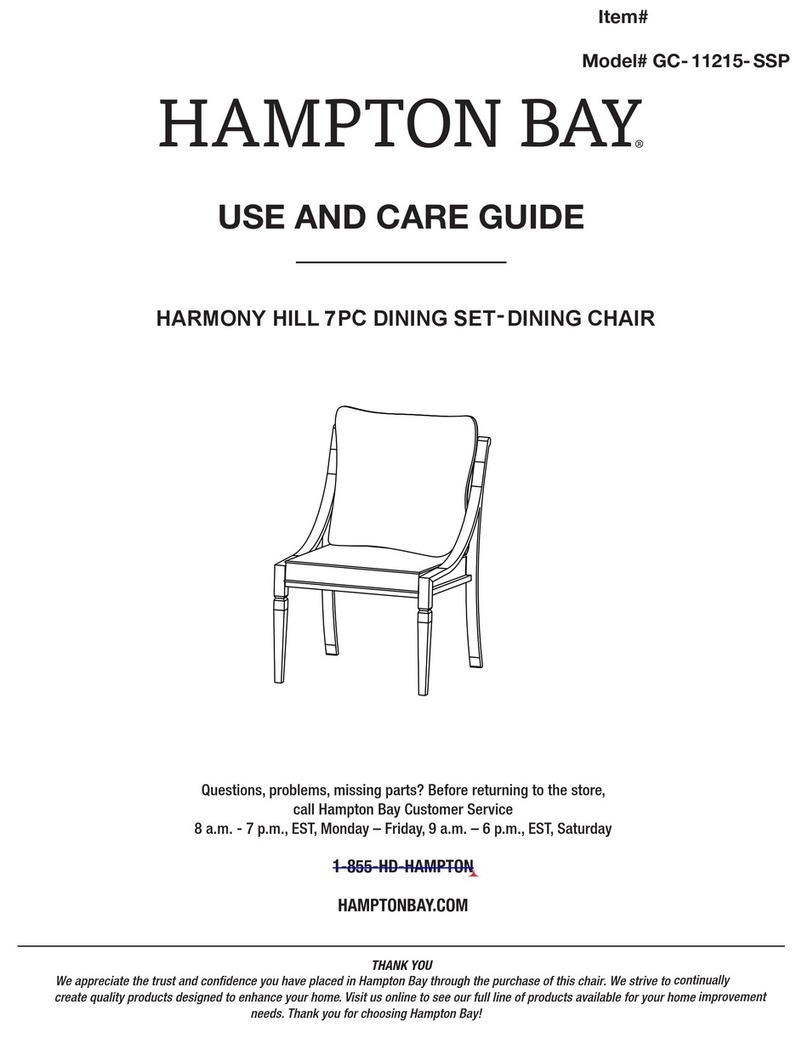 HAMPTON BAY GC-11215-SSP User manual HAMPTON BAY GC-11215-SSP User manual