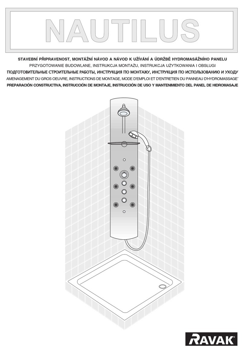RAVAK NAUTILUS User manual