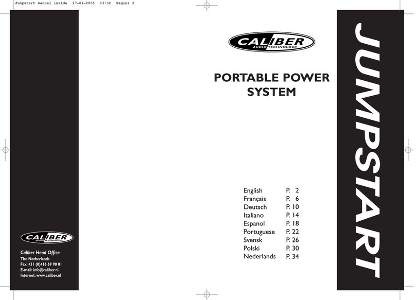 Caliber JUMPSTART manual