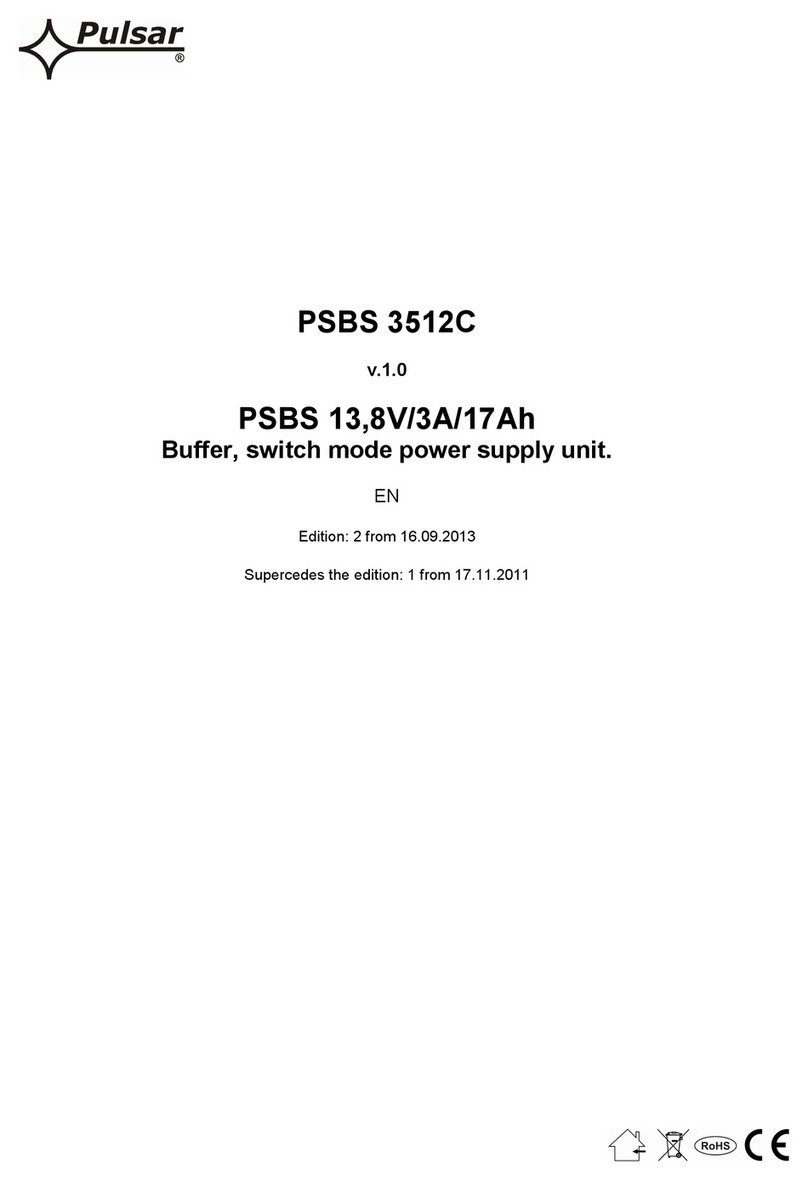 Pulsar PSBS 3512C User manual