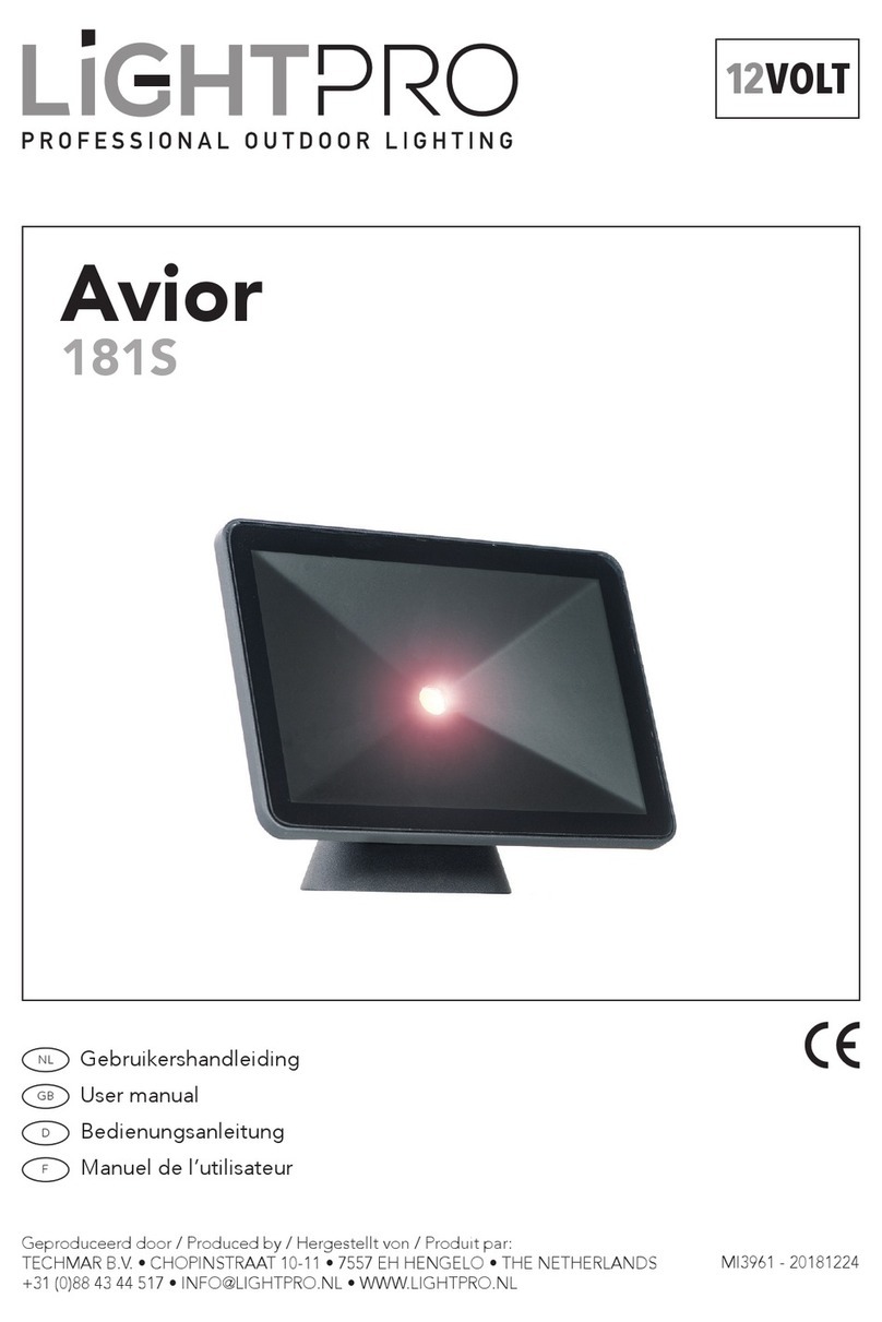 LightPro Avior 181S user manual