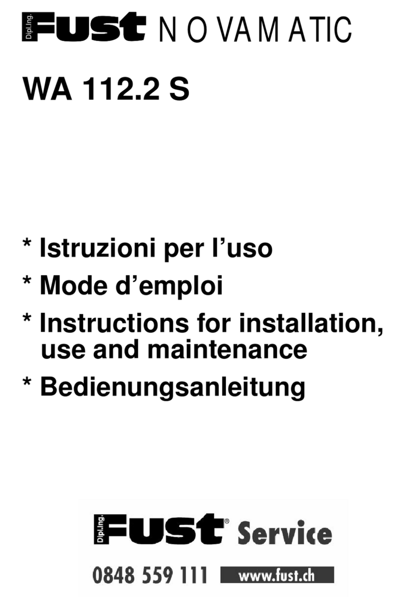 FUST WA 112.2 S Parts list manual