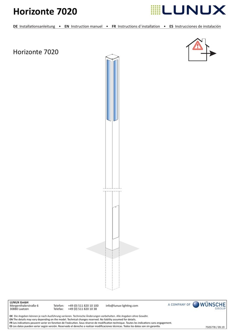 Lunux Horizonte 7020 User manual