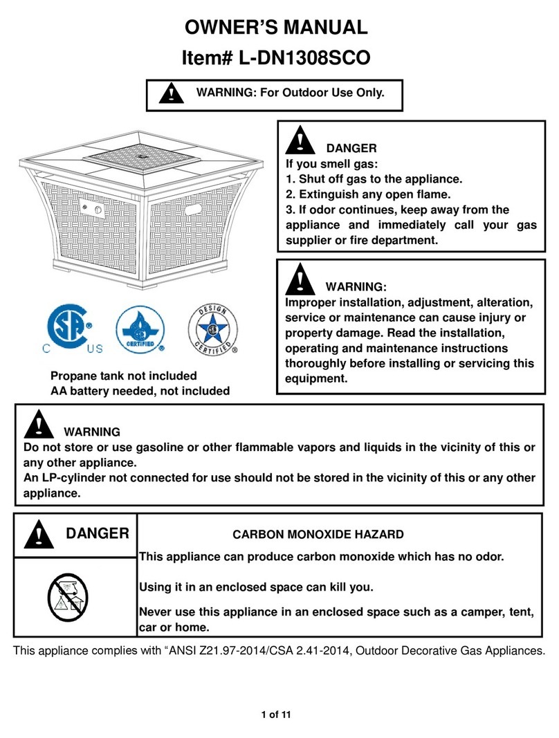 Sunjoy Fant L-DN1308SCO User manual