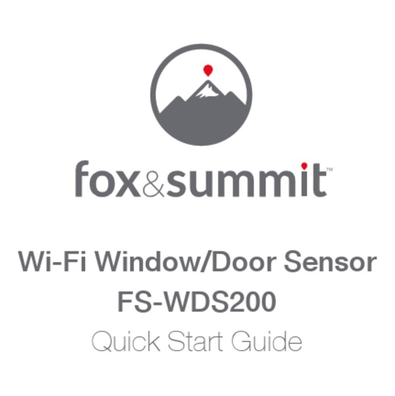 fox&summit FS-WDS200 quick start guide