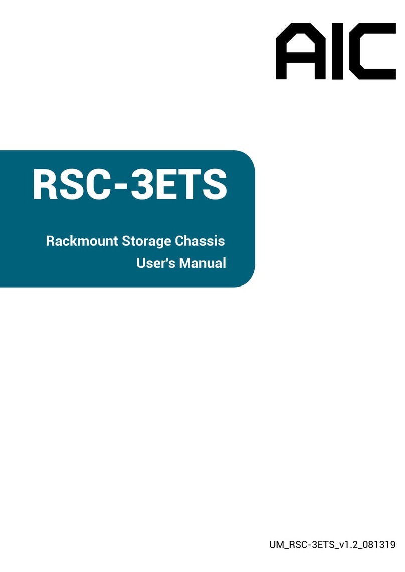 AIC RSC-3ETS User manual