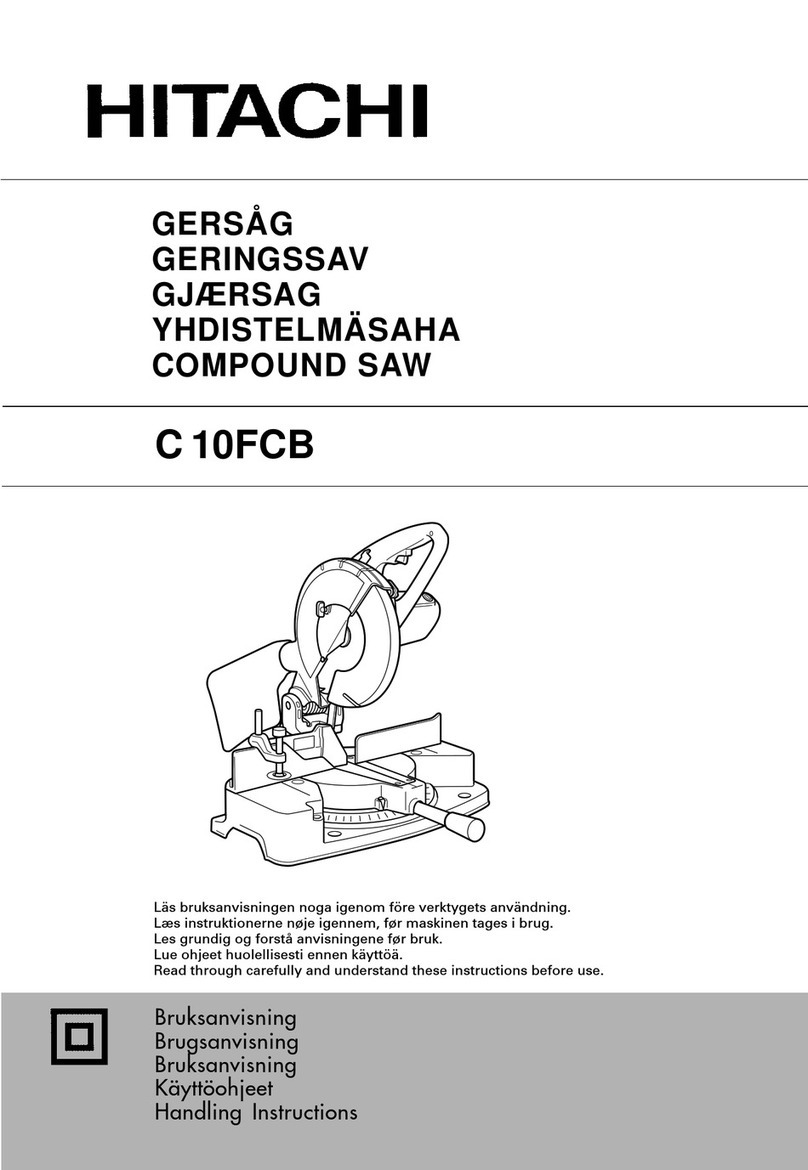 Hitachi C 10FCB User manual