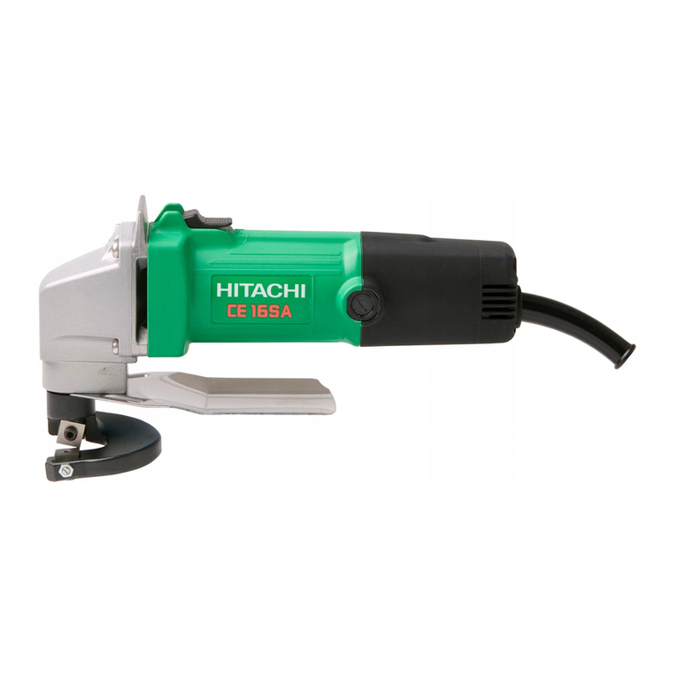 Hitachi CE 16SA Handling instructions Hitachi CE 16SA Handling instructions