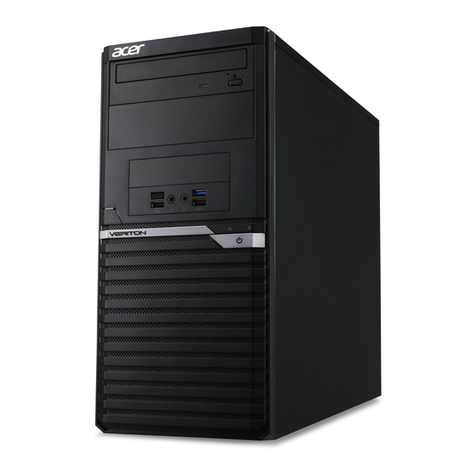 Acer Veriton X6660G User manual Acer Veriton X6660G User manual