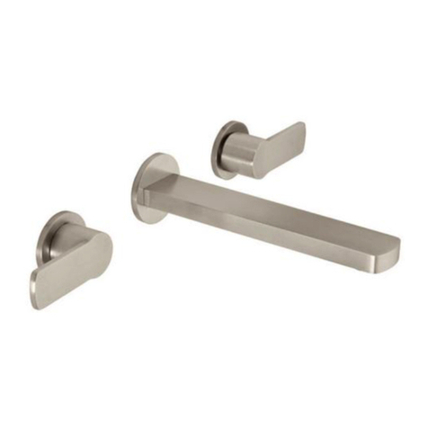 California Faucets Arpeggio CF-TO-VE402-7 installation instructions California Faucets Arpeggio CF-TO-VE402-7 installation instructions