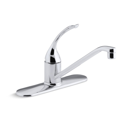 Kohler K-15171 Assembly instructions Kohler K-15171 Assembly instructions