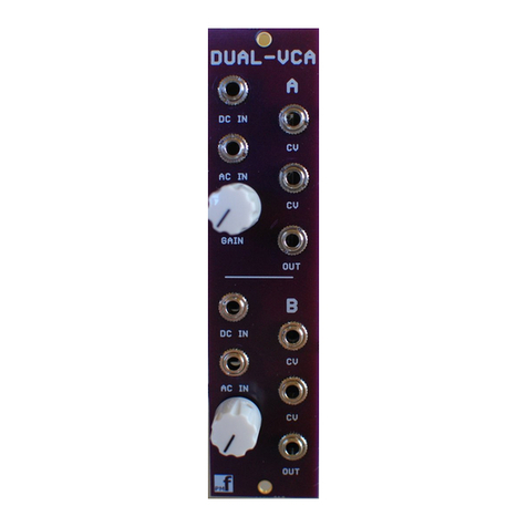 PMFoundations Dual VCA User manual