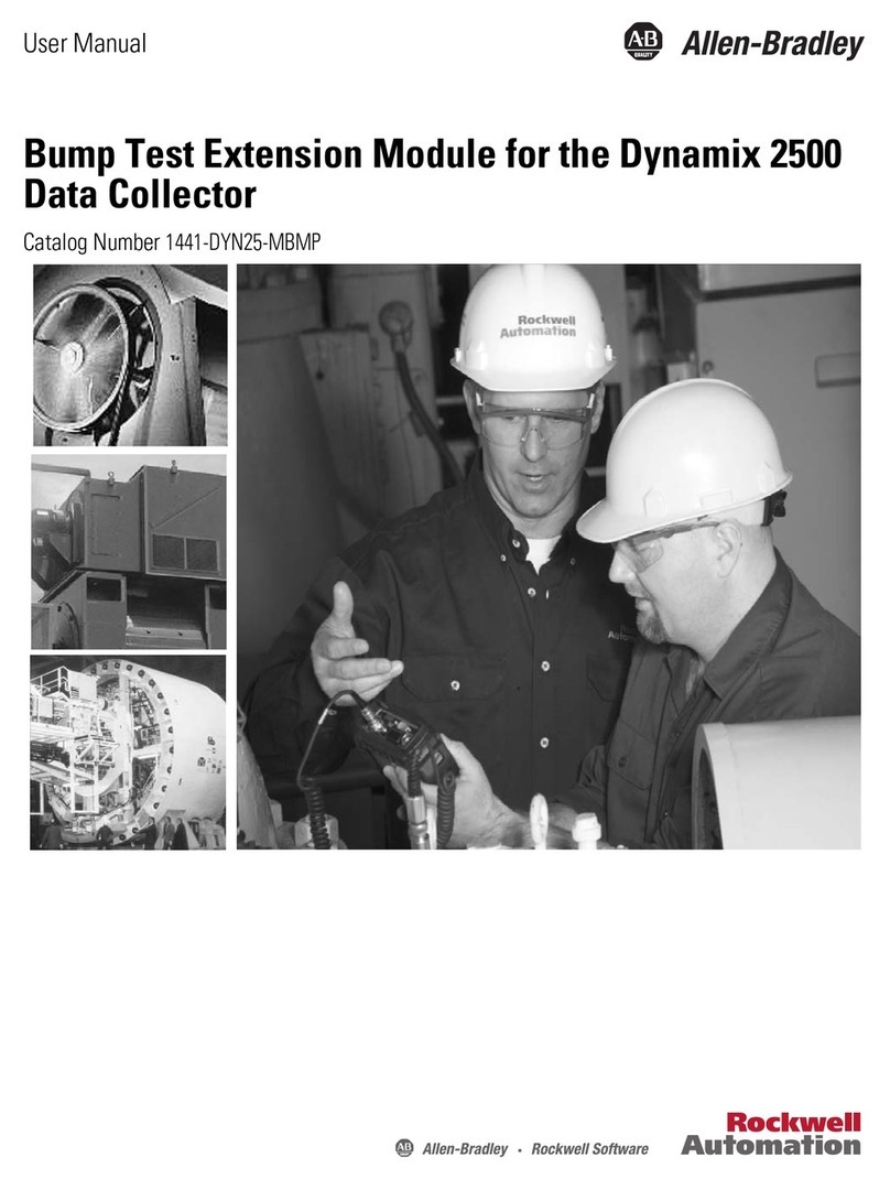 Rockwell Automation Allen-Bradley Dynamix 2500 User manual