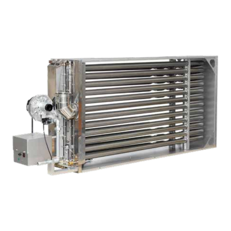 Nortek Reznor RHC21 8000 Installation, commissioning & servicing instructions