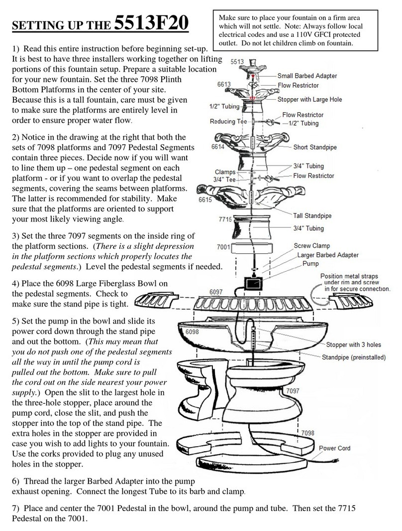 Henri Studio 5513F20 User instructions Henri Studio 5513F20 User instructions