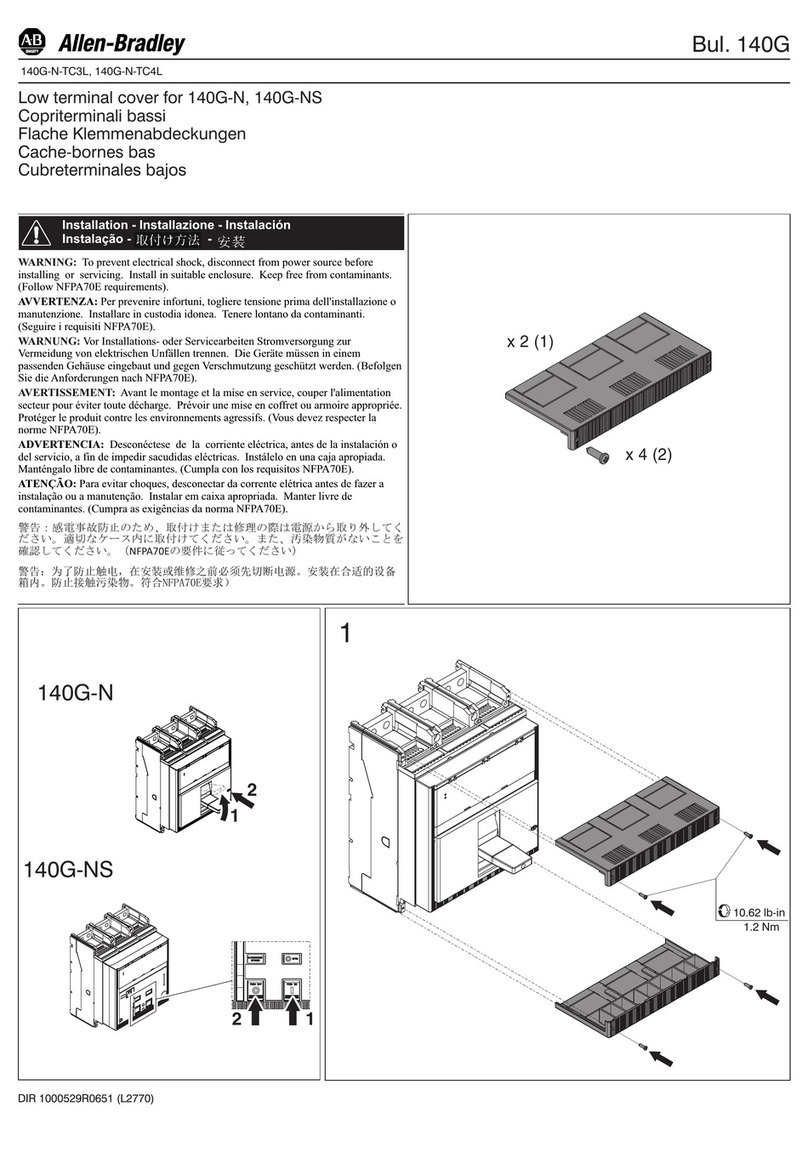 Allen-Bradley 140G Series User manual