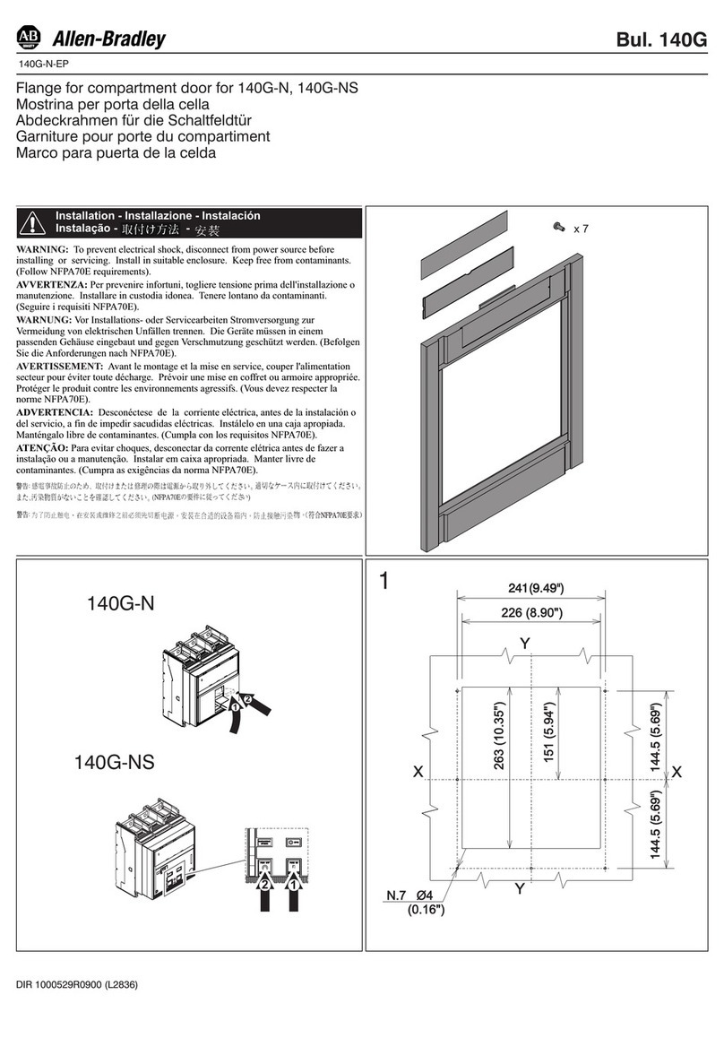 Allen-Bradley 140G Series quick start guide