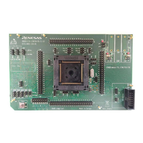 Renesas Y-RH850-F1X-176PIN-PB-T1-V3 user manual