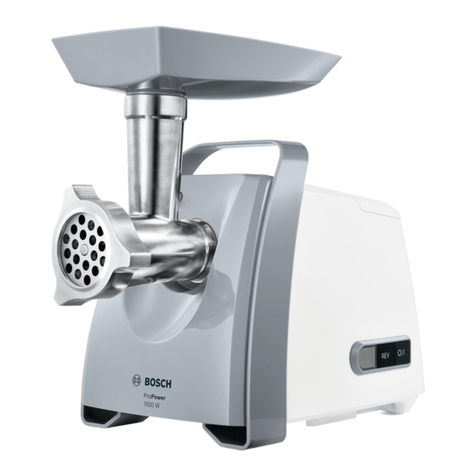 Bosch MFW66020GB instruction manual