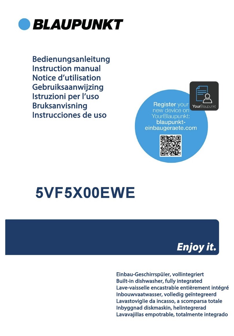 Blaupunkt 5VF5X00EWE User manual