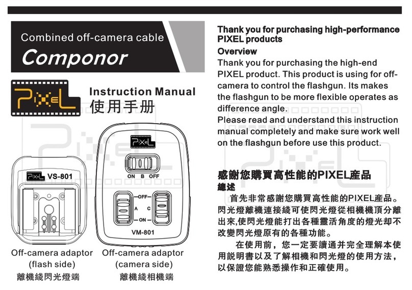 Pixel VS-801 instruction manual