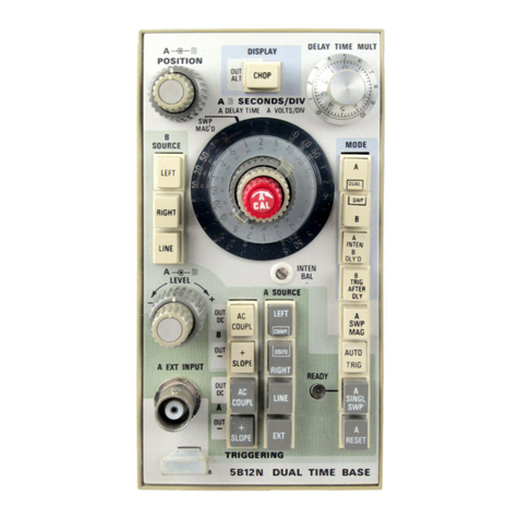 Tektronix 5B12N User manual
