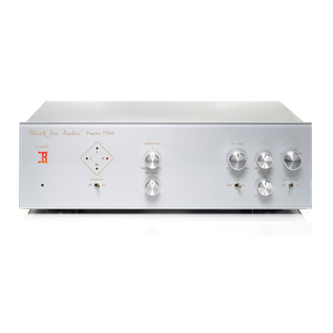 Black Ice Audio FUSION F360 owner's manual