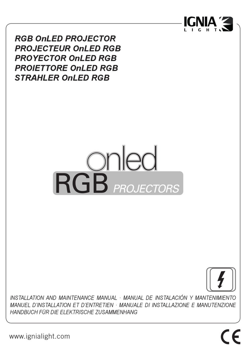 IGNIA LIGHT onled Manual