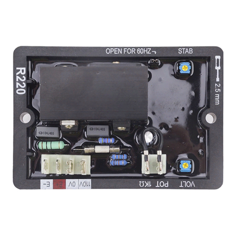 Leroy-Somer R220 VSG+CCM Installation and Maintenance