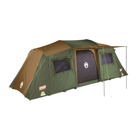 Coleman 1417721 Setup instructions