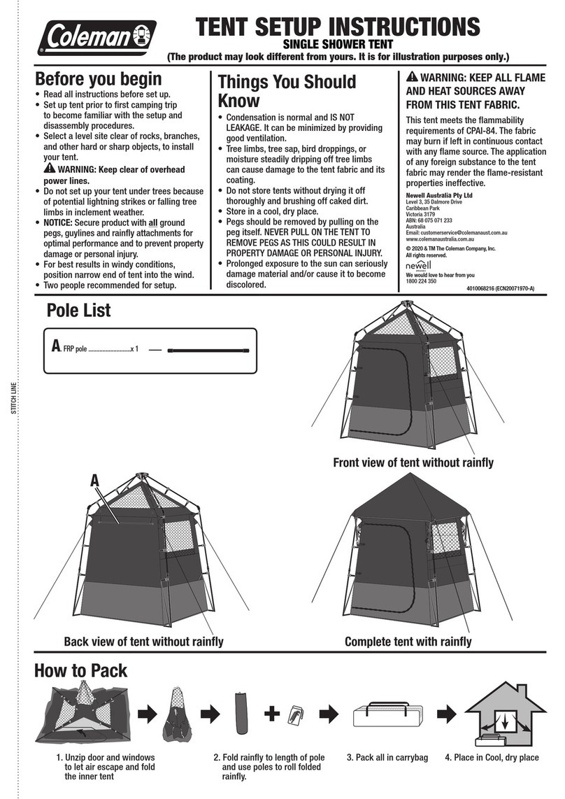 Coleman 2126168 Manual